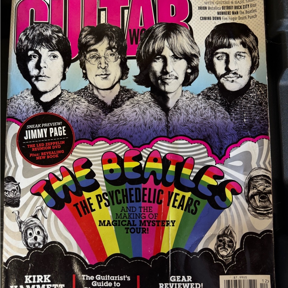 The Beatles Psychedelic Years Magazine